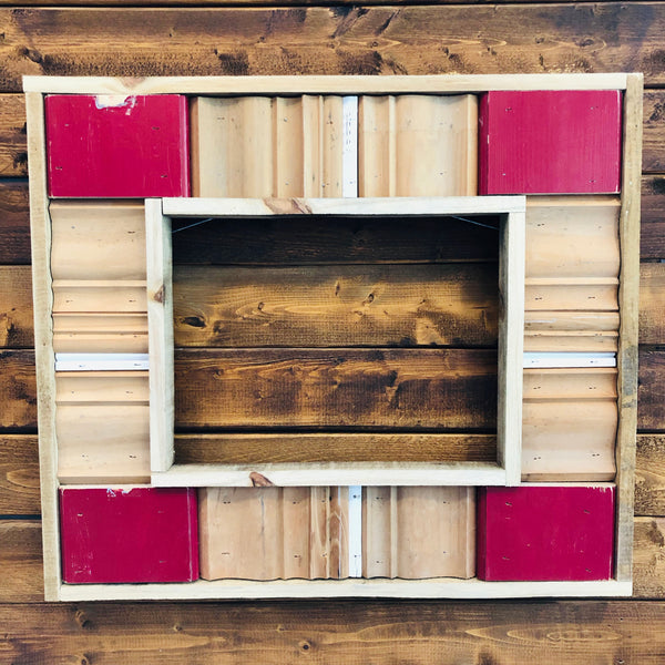 Repurposed Wood Trim Frame